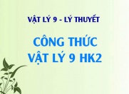 Công thức vật lý 9 HK2 - Lý thuyết Vật lý 9